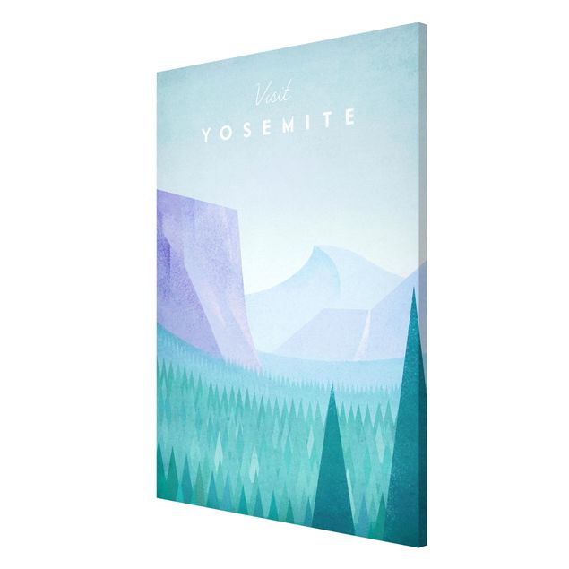 Góry obraz Plakat podróżniczy - Park Yosemite