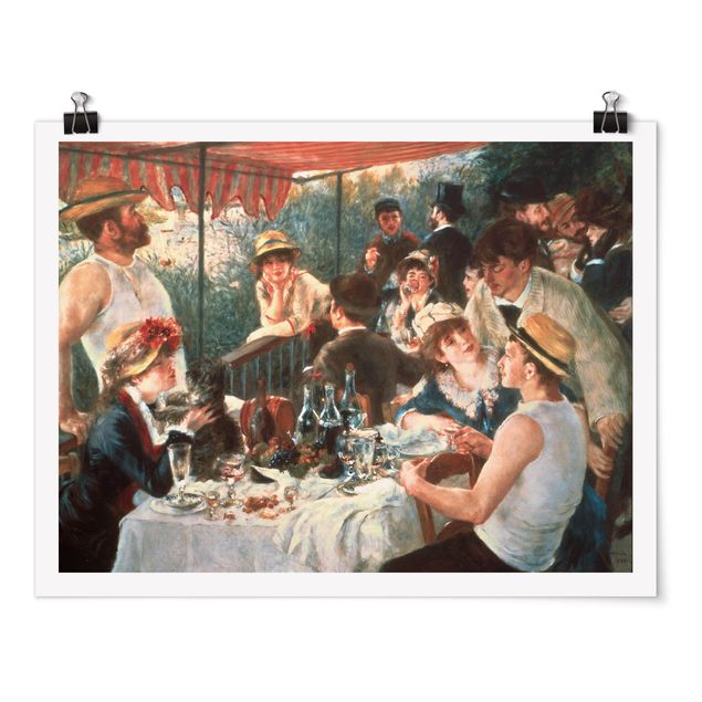 Obrazy impresjonistyczne Auguste Renoir - Śniadanie wioślarzy