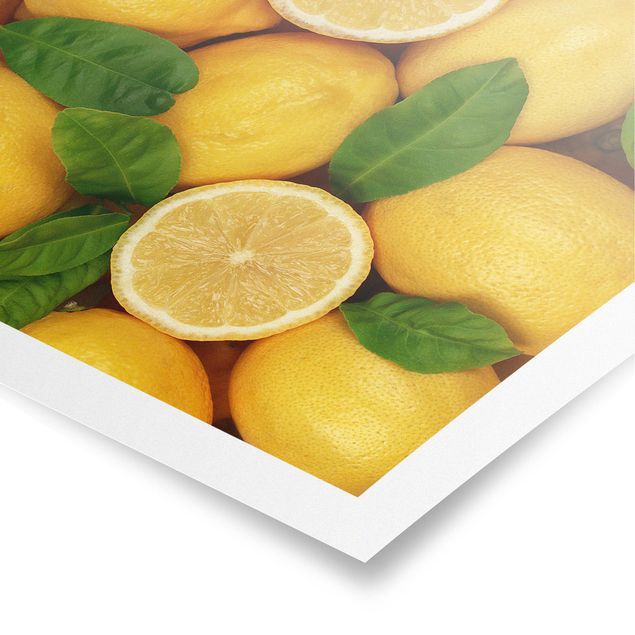 Żółty obraz soczyste cytryny