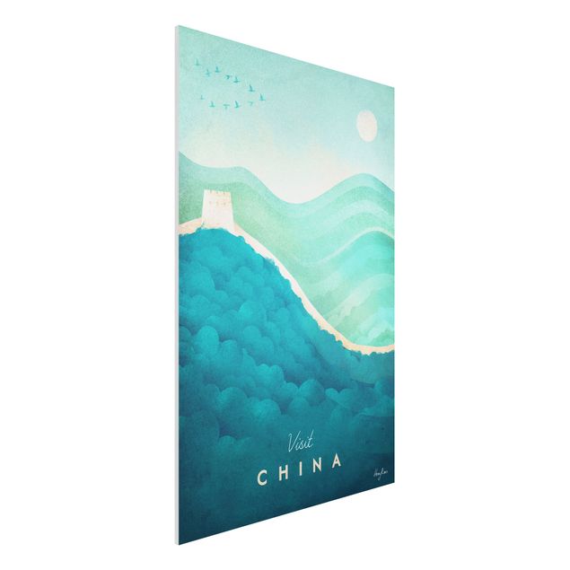 Dekoracja do kuchni Plakat podróżniczy - Chiny