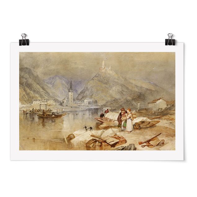 Obrazy z górami William Turner - Berkastel an der Mosel