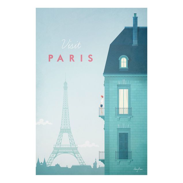 Obrazy do salonu nowoczesne Plakat podróżniczy - Paryż