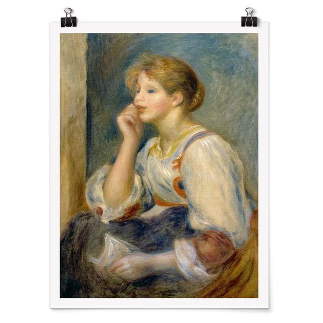 Obrazy impresjonizm Auguste Renoir - Młoda dziewczyna z listem