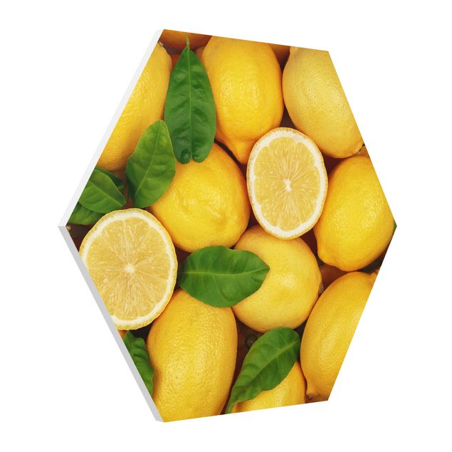 żółty obraz soczyste cytryny