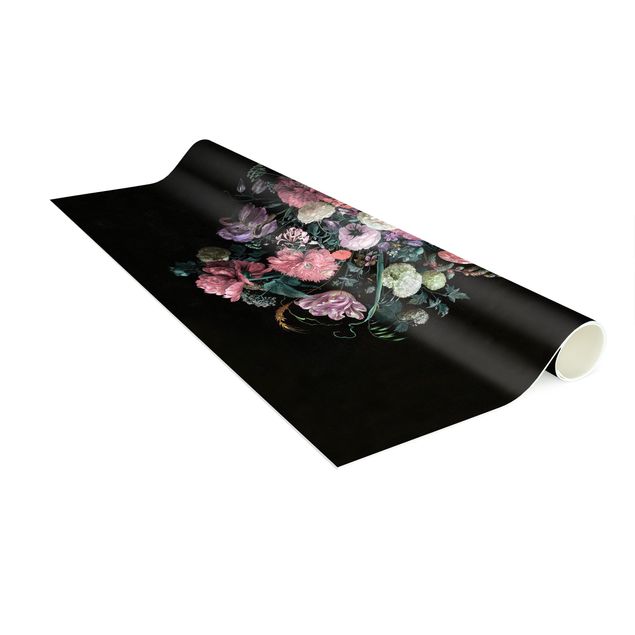 dywany nowoczesne Jan Davidsz de Heem - Bukiet ciemnych kwiatów