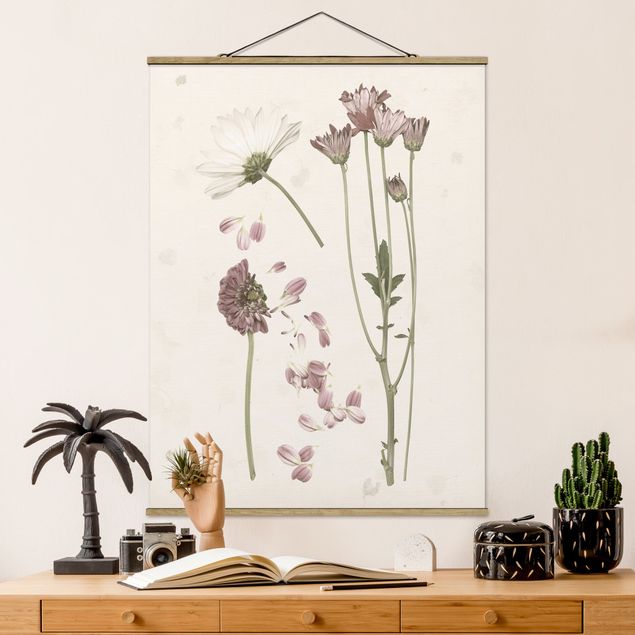 Dekoracja do kuchni Herbarium w kolorze różowym II