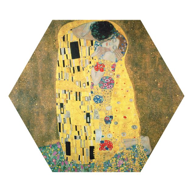 Obrazy portret Gustav Klimt - Pocałunek