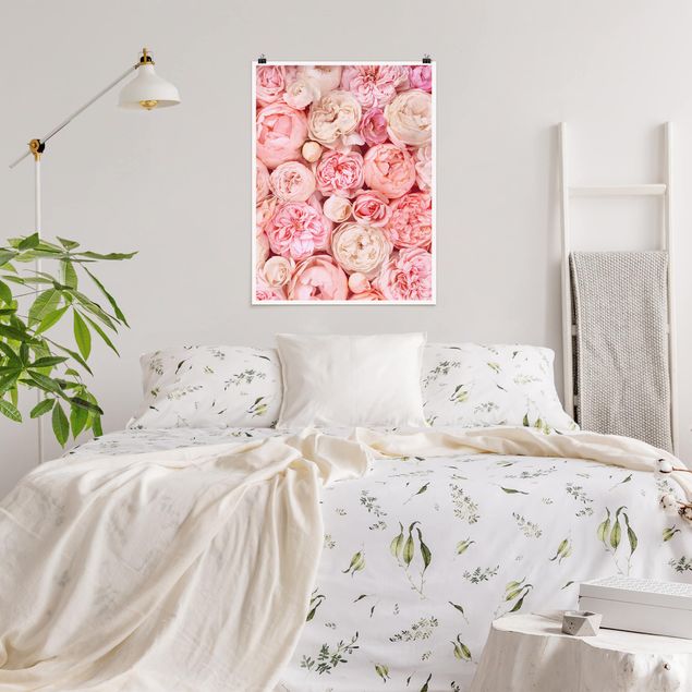 Nowoczesne obrazy Rosy Rosé Coral Shabby