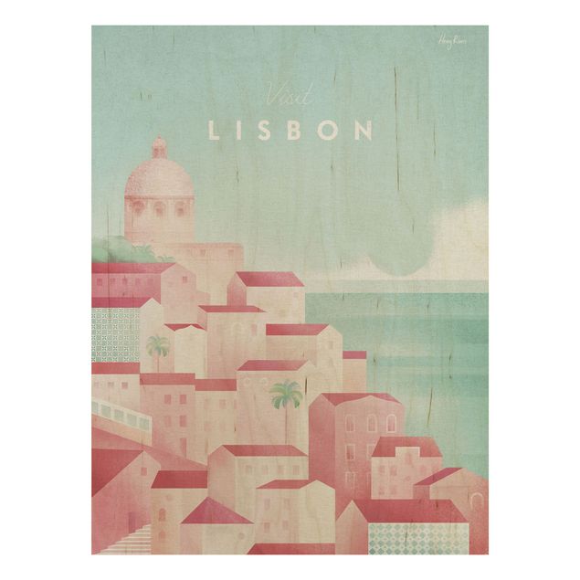 Henry Rivers obrazy Plakat podróżniczy - Lizbona