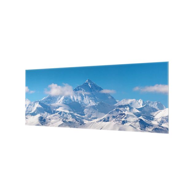 Panel szklany do kuchni - Mount Everest