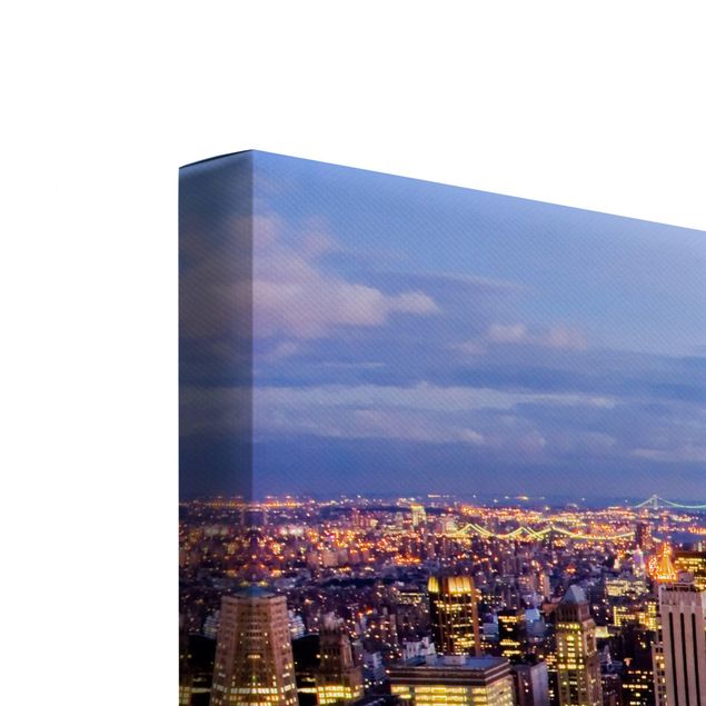 Obrazy architektura Nocna panorama Nowego Jorku