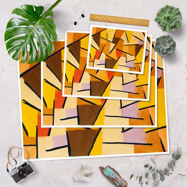Plakaty Paul Klee - Zharmonizowane zmagania