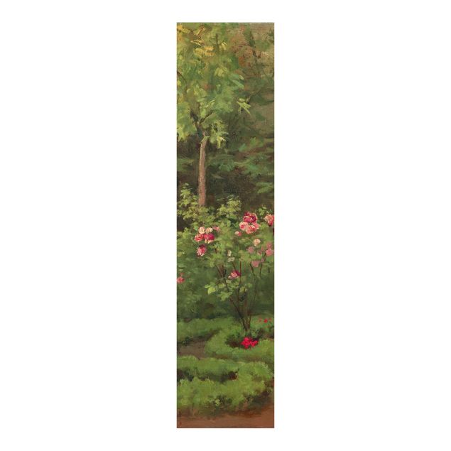 Obrazy impresjonizm Camille Pissarro - Ogród różany