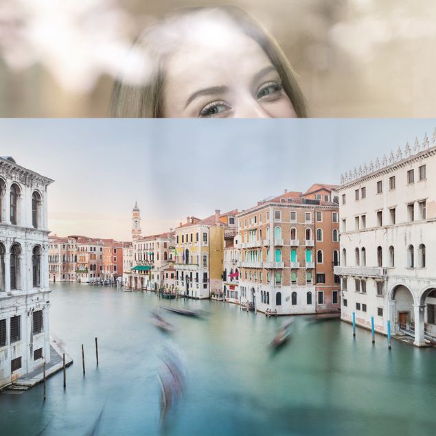 Rainer Mirau obrazy Widok na Kanał Grande z mostu Rialto w Wenecji