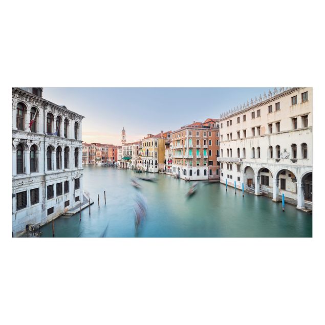 Folia samoprzylepna Widok na Kanał Grande z mostu Rialto w Wenecji