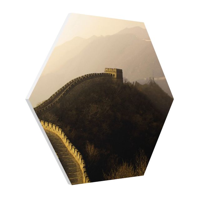 Obrazy nowoczesne Wschód słońca nad Wielkim Murem Chińskim
