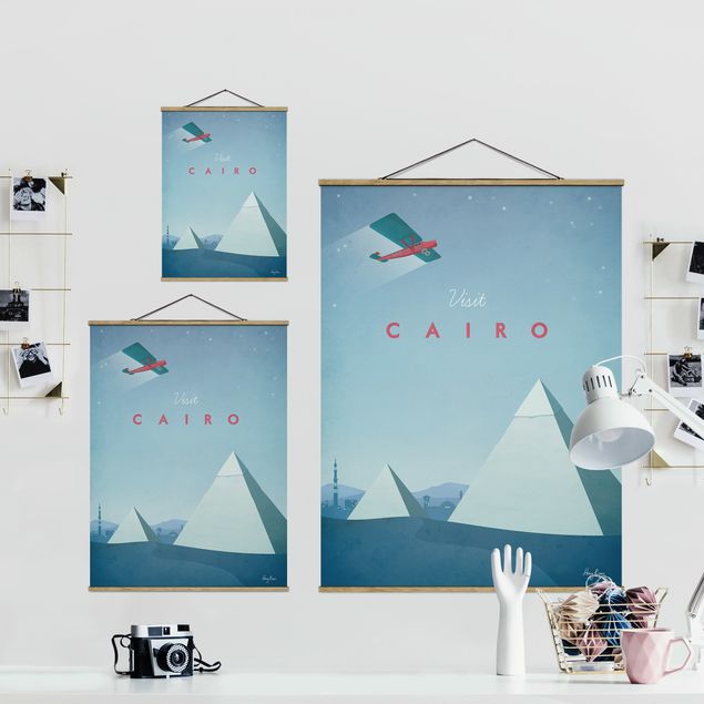 Artystyczne obrazy Plakat podróżniczy - Kair