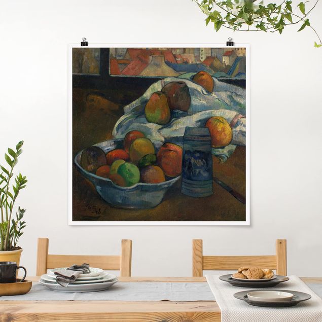 Obrazy do salonu Paul Gauguin - Misa na owoce