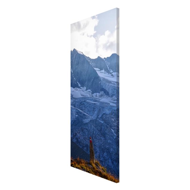 Nowoczesne obrazy Waymarking w Alpach