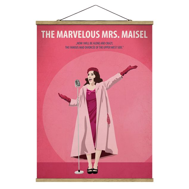 Obrazy portret Plakat filmowy The marvelous Mrs Maisel