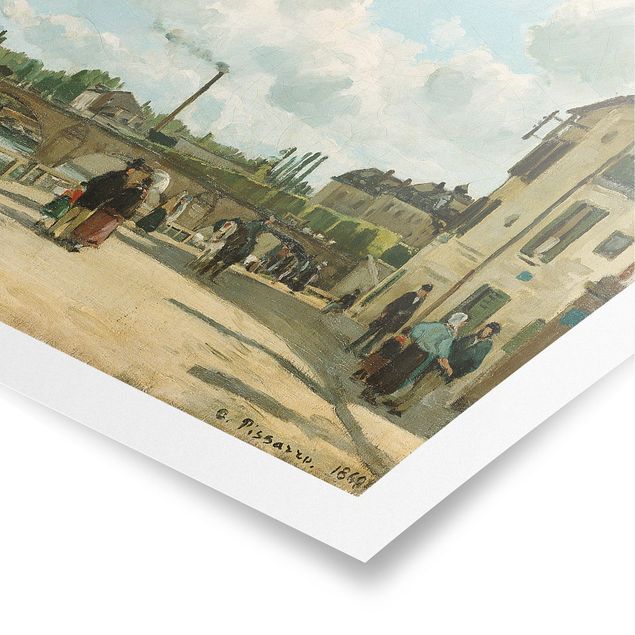 Obrazy romantyzm Camille Pissarro - Widok na Pontoise