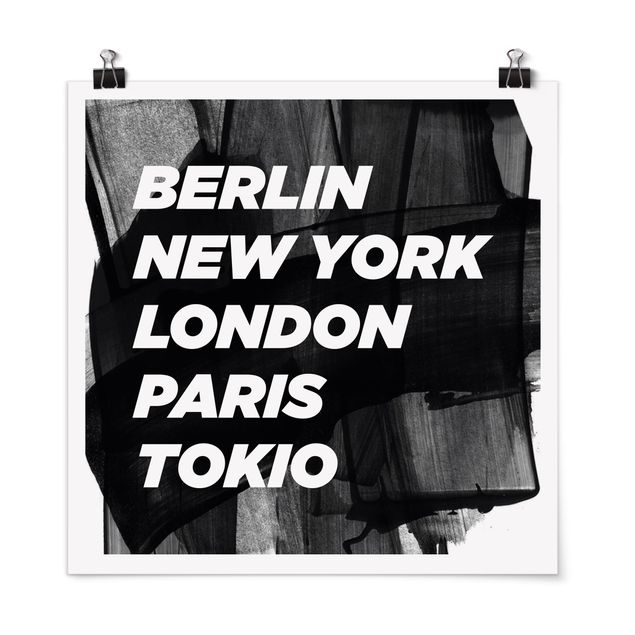 Obrazy nowoczesne Berlin Nowy Jork Londyn