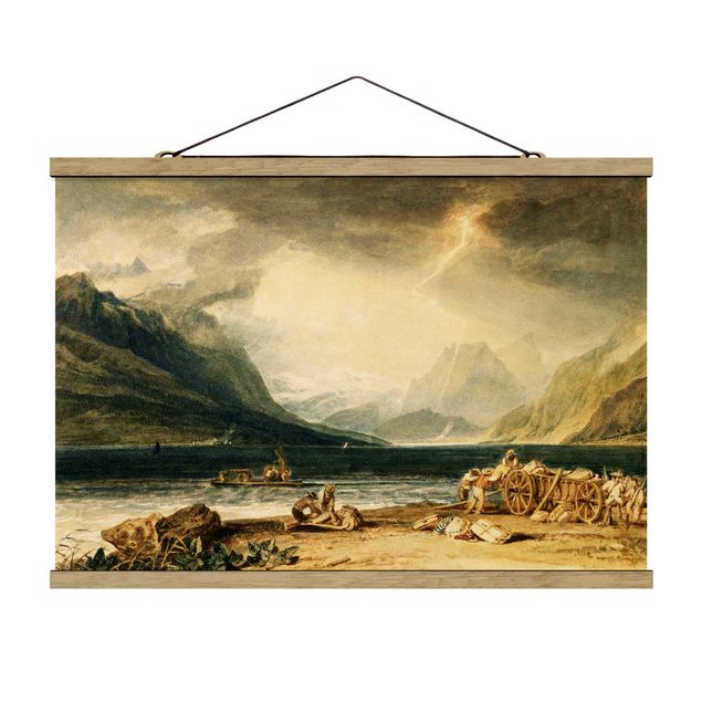 Obrazy góry William Turner - Jezioro Thun