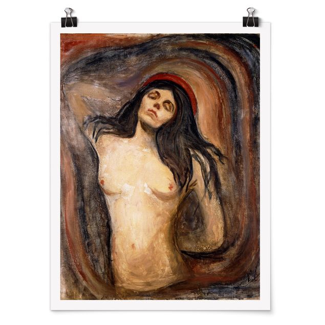 Nowoczesne obrazy Edvard Munch - Madonna