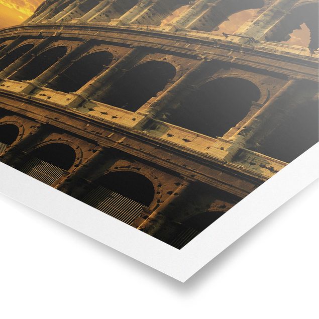 Plakaty architektoniczne Koloseum