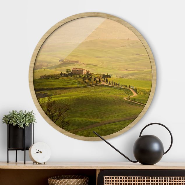 Obrazy w ramie krajobraz Chianti Tuscany