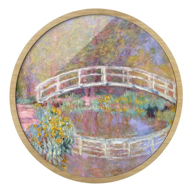 Obrazy w ramie do korytarzu Claude Monet - Bridge Monet's Garden