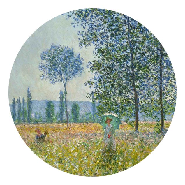 Fototapety kwiaty Claude Monet - Pola na wiosnę