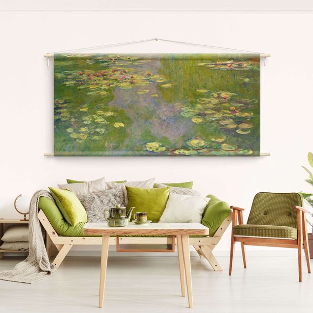 Dekoracja do kuchni Claude Monet - Green Waterlilies