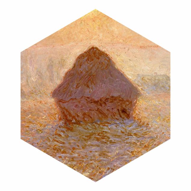 Tapeta ścienna Claude Monet - Stóg siana we mgle