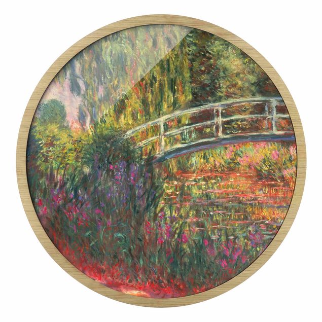 Obrazy do salonu nowoczesne Claude Monet - Japanese Bridge In The Garden Of Giverny