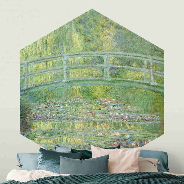 Impresjonizm obrazy Claude Monet - Mostek japoński