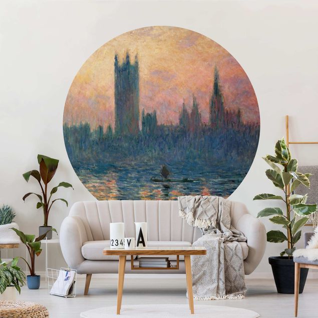 Fototapety Londyn Claude Monet - Zachód słońca w Londynie