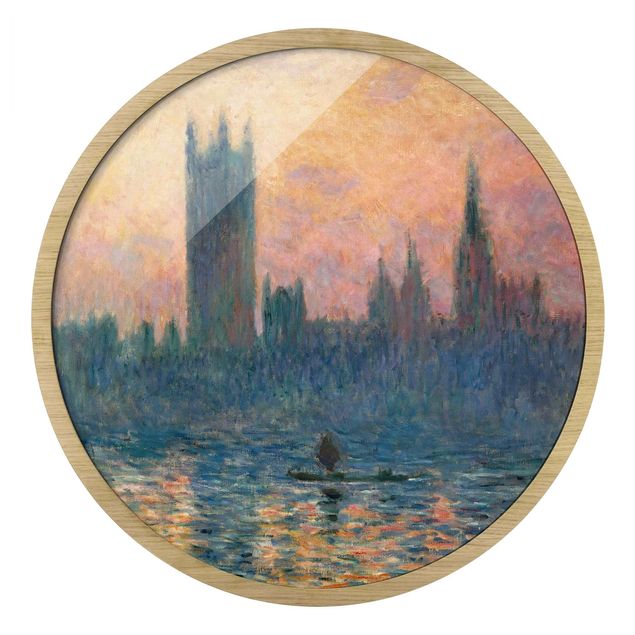 Obrazy nowoczesny Claude Monet - London Sunset