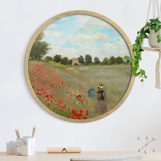 Obrazy impresjonistyczne Claude Monet - Poppy Field At Argenteuil