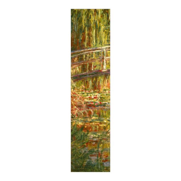 Obrazy impresjonistyczne Claude Monet - Staw z liliami wodnymi i japoński mostek (Harmonia w różu)