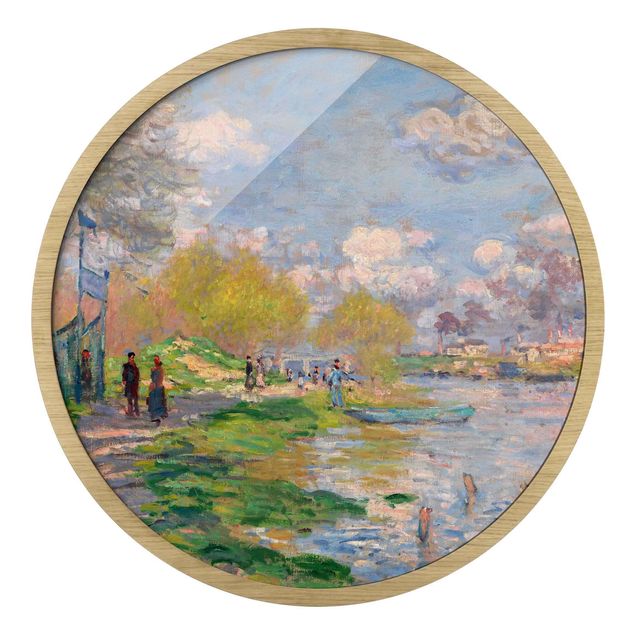 Obrazy do salonu nowoczesne Claude Monet - River Seine