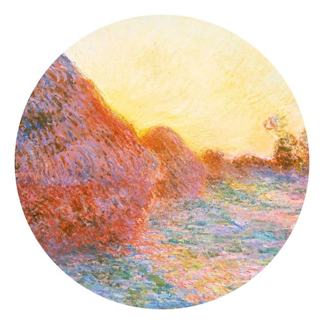 Fototapety 3d krajobrazy Claude Monet - Straw Ricks