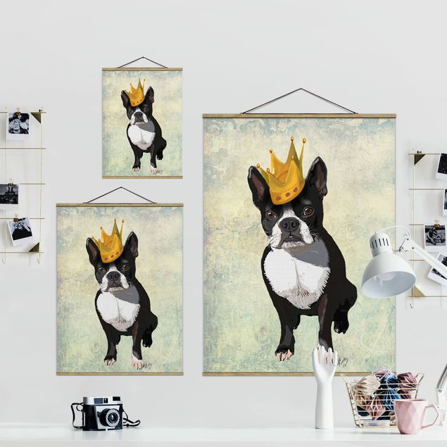 Obrazy pies Portret zwierzęcia - Terrier King