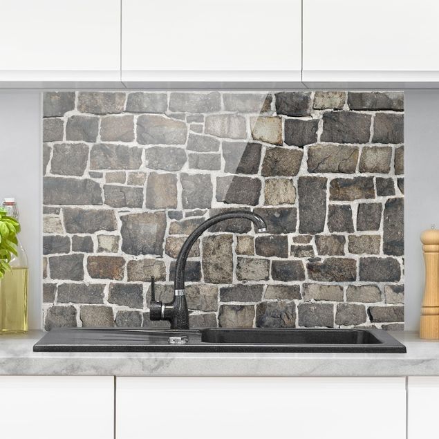 Dekoracja do kuchni Mur z kamienia naturalnego