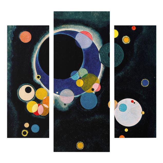 Obrazy nowoczesny Wassily Kandinsky - Szkicowanie okręgów