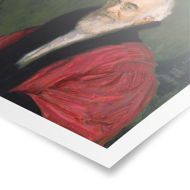 Nowoczesne obrazy Franz von Stuck - portret Lujo Brentano