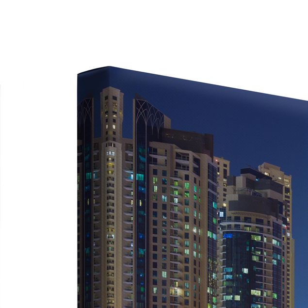 Obrazy Nocna panorama Dubaju