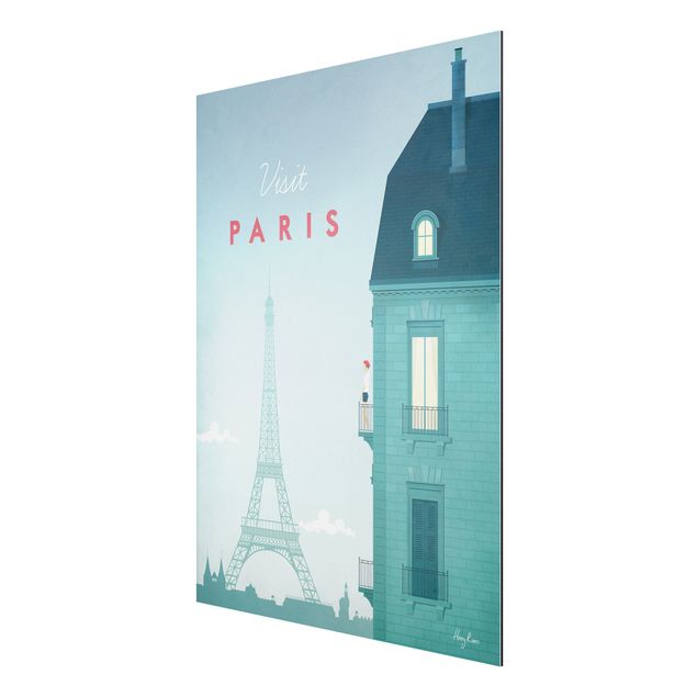Obrazy vintage Plakat podróżniczy - Paryż