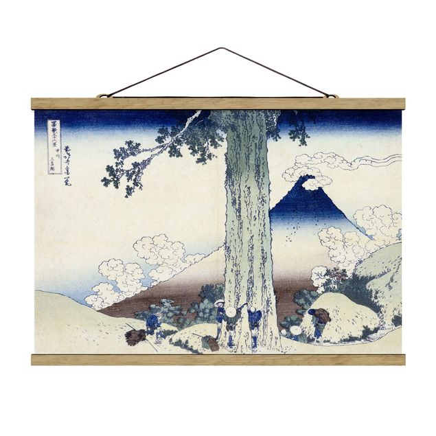 Obrazy nowoczesne Katsushika Hokusai - Przełęcz Mishima w prowincji Kai