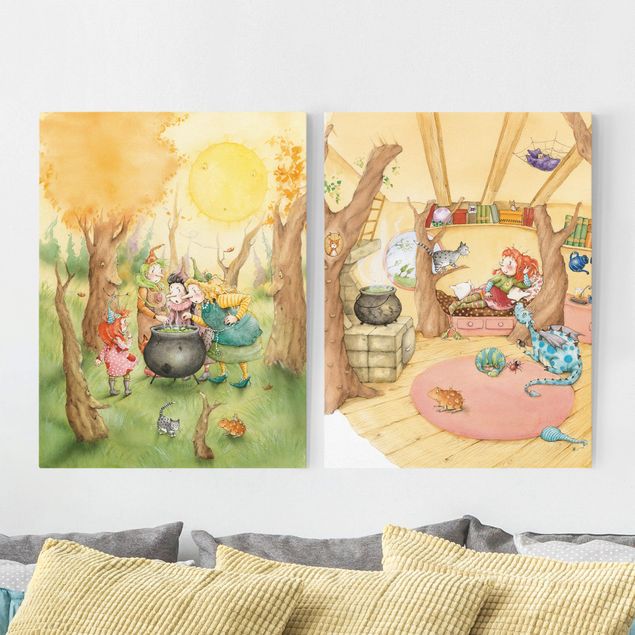 Pokój niemowlęcy i dziecięcy  Frida, mała leśna czarownica - Opowieści Fridy o czarownicach
